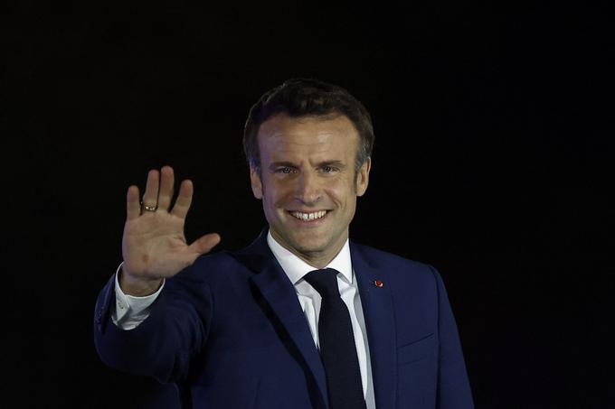 Francoski predsednik je eden redkih evropskih voditeljev, ki je tudi v času vojne v Ukrajini redno na telefonu z Moskvo. | Foto: Reuters
