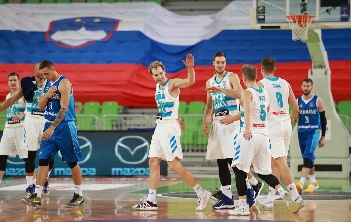 Slovenija : Ukrajina, slovenska košarkarska reprezentanca | Slovenska reprezentanca je dva meseca po zadnji tekmi še vedno brez selektorja. | Foto Vid Ponikvar/Sportida