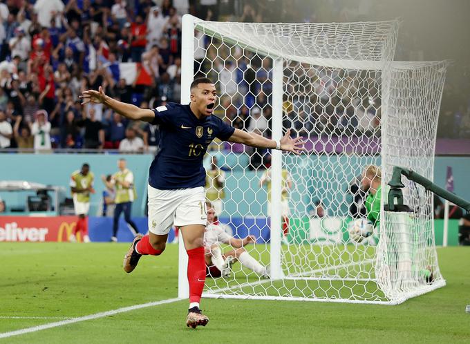 Francija : Danska Katar 2022 Kylian Mbappe | Foto: Reuters