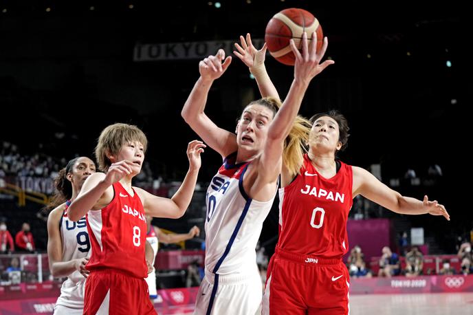 ZDA : Japonska finale košarka OI | Američanke so v finalu ugnale Japonsko in sedmič zapored postale olimpijske prvakinje, | Foto Reuters