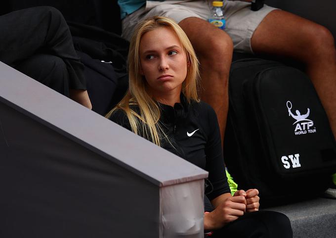 Donna Vekić verjetno ni najbolj zadovoljna z žrebom, potem ko je v prvem krogu dobila Marijo Šarapovo. Vekićeva se je do zdaj v Avstraliji najdlje prebila do drugega kroga. | Foto: Gulliver/Getty Images