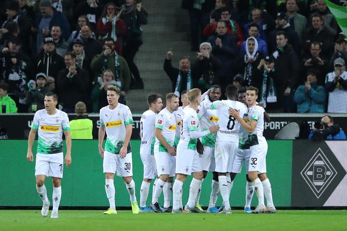 Borussia Mönchengladbach se je v bundesligi kot prva odpovedala delu plače. | Foto: Getty Images