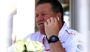 Koronavirus: McLaren na domači dirki brez vodje ekipe