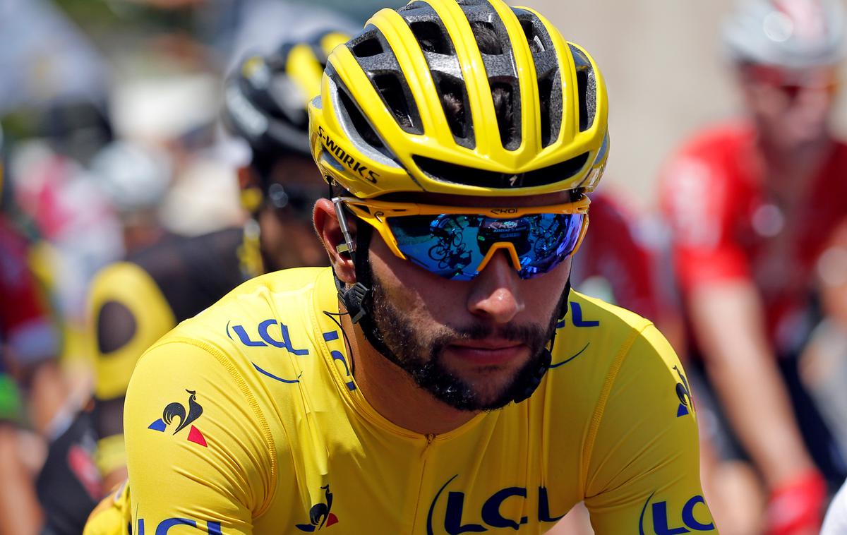 Fernando Gaviria | Fernando Gaviria je v zadnjem tednu dobil kar tri etape, a ni mogel ogroziti skupnega vodstva Belgijca. | Foto Reuters