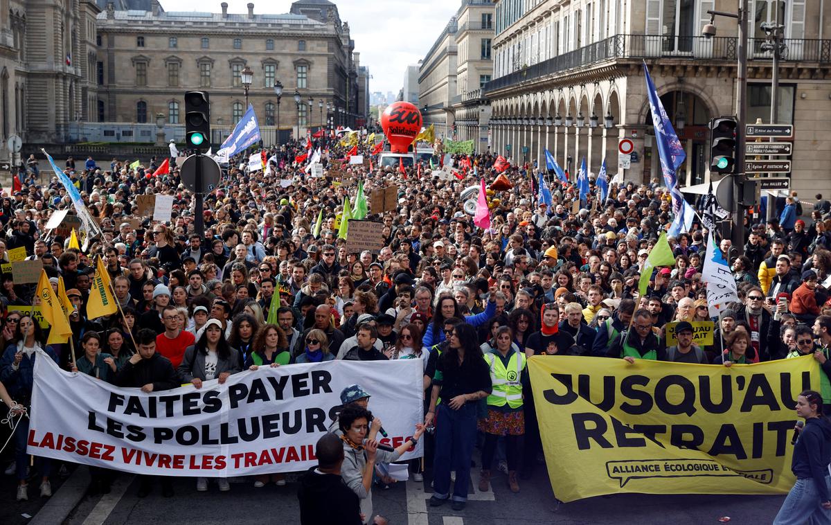 Francija, protesti | Foto Reuters