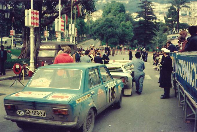 Slovenska posadka Poberaj-Kožar je morala pred 40 leti v Monte Carlu odstopiti zaradi zlomljenega nosilca menjalnika. | Foto: osebni arhiv Leon Poberaj
