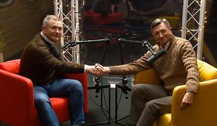 Borut Pahor s svojim podkastom odslej tudi na Planetu #video