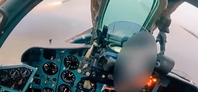 Spektakularen posnetek ukrajinskega letala, ki z raketami napada Ruse #video