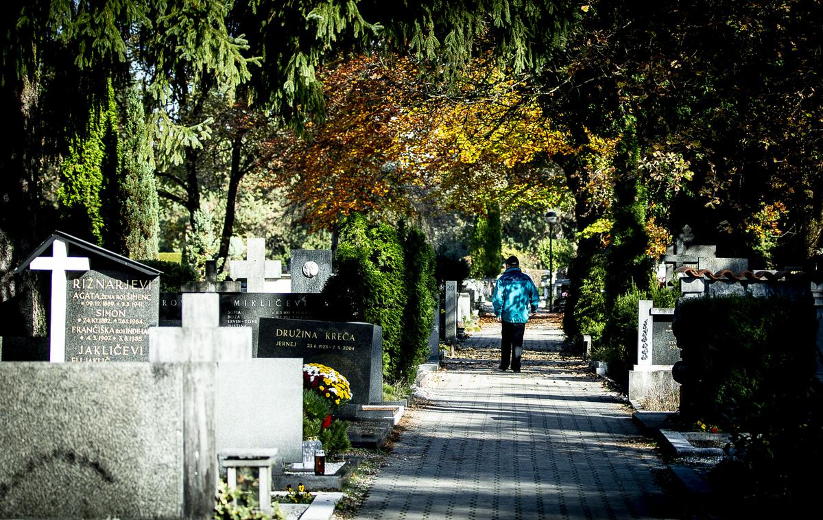 Pokopališče Žale | Če je bilo v letu 2012 mladih približno 20 tisoč več kot starejših, je bilo desetletje pozneje mladih 136 tisoč manj kot starejših. | Foto Ana Kovač