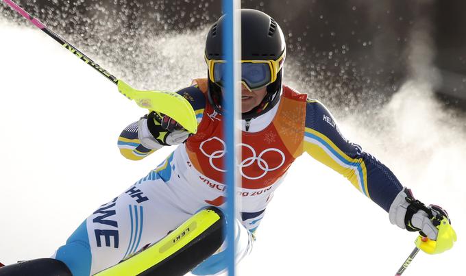 Frida Hansdotter ZOI Pjongčang 2018 slalom | Foto: Reuters