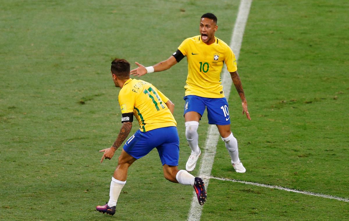 Philippe Coutinho, Neymar | Foto Reuters