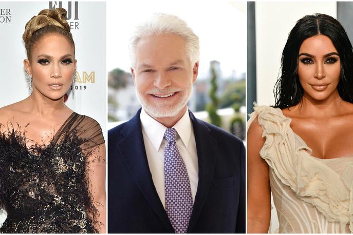 Harold Lancer | Jennifer Lopez in Kim Kardashian sta eni od rednih slavnih strank Harolda Lancerja. | Foto Getty Images