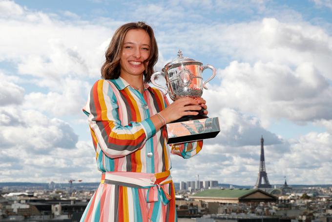 Iga Swiatek je bilo veliko presenečenje letošnjega Roland Garrosa. | Foto: Gulliver/Getty Images