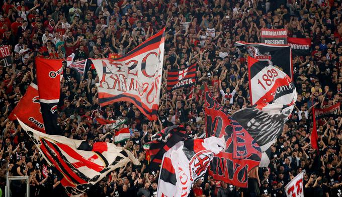 Ni manjkalo veliko, pa bi Sandro Bloudek kot najstnik zaigral za AC Milan v prvenstvu. | Foto: Reuters