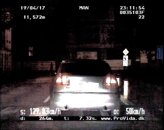 Na Gorenjskem je voznik prekoračil omejitev na avtocesti za skoraj 80 kilometrov na uro. | Foto: policija