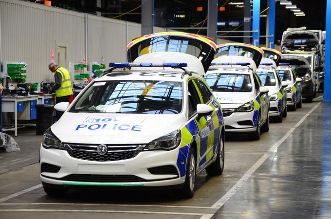 policijska vozila Anglija | Foto: Vauxhall