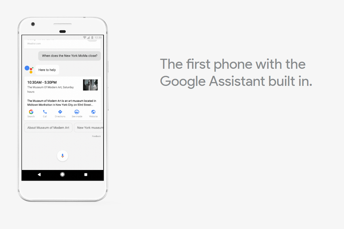 Kupci Pixlov bodo lahko prvi preizkusili Google Assistant, novega digitalnega pomočnika, ki je neposreden tekmec Applovi Siri.  | Foto: Google