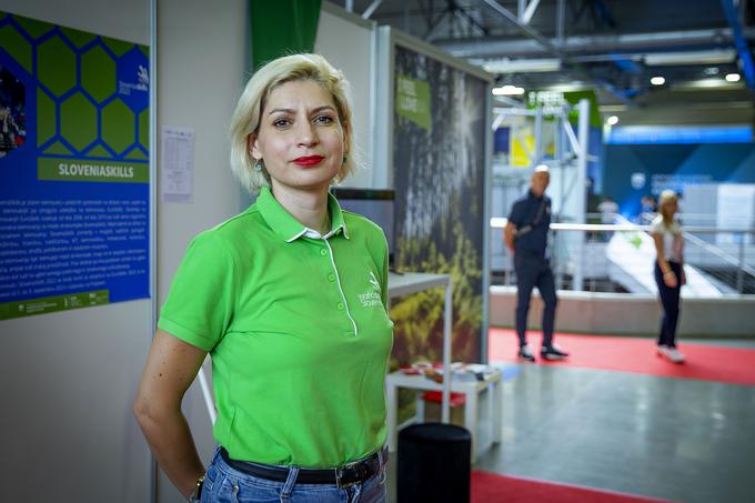 Sara Gošnak, tehnična delegatka WorldSkills pri Centru RS za poklicno izobraževanje | Foto: Ana Kovač