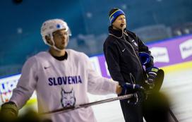 slovenska hokejska reprezentanca trening