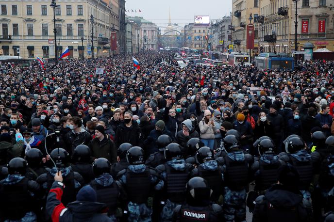 Protesti Navalni | Foto Reuters