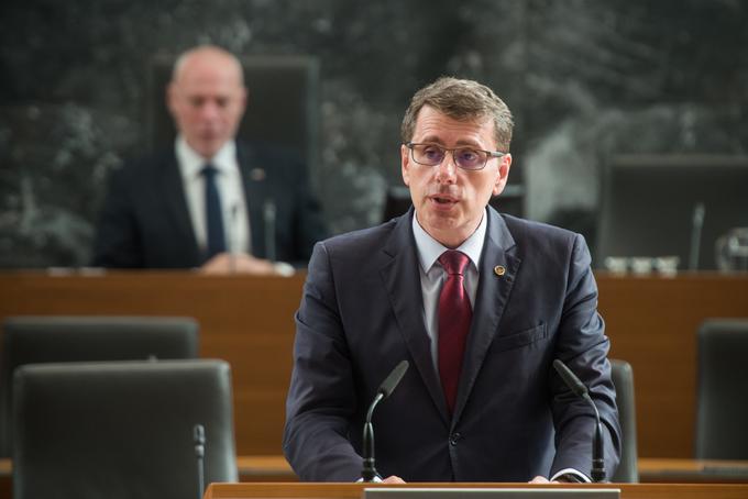 Jani Möderndorfer ostaja poslanec državnega zbora. | Foto: Bor Slana/STA