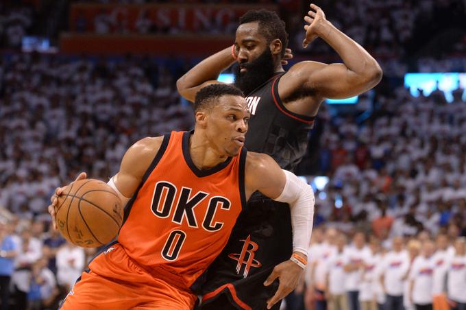 Russell Westbrook je poskrbel za nov presežek v ligi NBA. | Foto: Reuters
