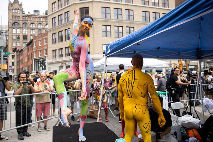 bodypainting new york | Foto: Reuters