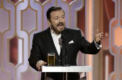 Koga vse je letos užalil Ricky Gervais?