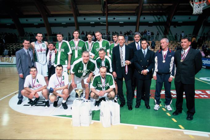 Union Olimpija med sezono 1999/2000 | Foto: www.alesfevzer.com