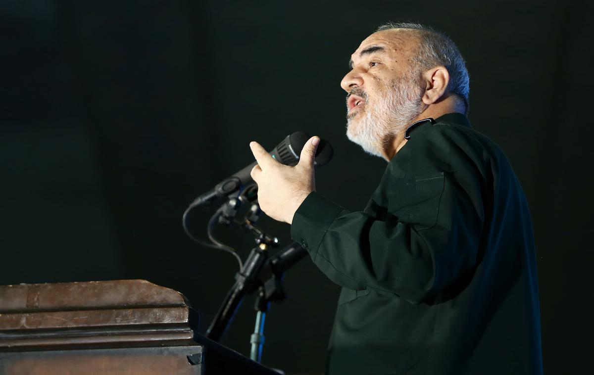 Husein Salami | Husein Salami je posvaril ZDA pred odočnim odgovorom. | Foto Reuters
