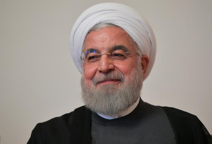 "Absolutno sem pričakoval odgovor Irana, vendar manj radikalnega," razlaga poznavalec mednarodne politike Bogomil Ferfila. Na fotografiji iranski predsednik Hasan Rohani. | Foto: Reuters