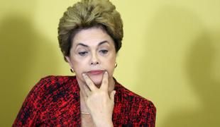 Senatorji odstavili brazilsko predsednico