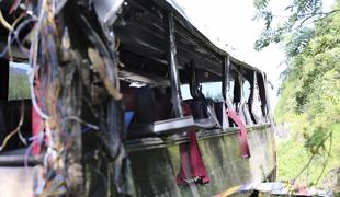 Vsaj 38 mrtvih v nesreči turističnega avtobusa v Egiptu