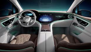 Nov Mercedesov SUV: pokazali so notranjost #foto