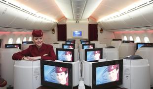 Služba nad oblaki: Qatar Airlines in Express Airways zaposlujeta 