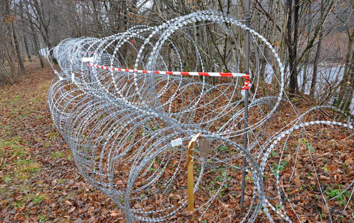 Žica | V NSi opozarjajo, da se bodo z odstranitvijo ograje poslabšale varnostne razmere, vladi pa predlagajo, naj se odstranjevanja ograje loti selektivno. | Foto STA
