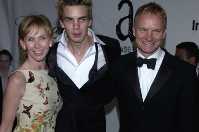 
Eden od zvezdnikov, ki svojim otrokom ne namerava zapustiti bogastva, je Sting (na fotografiji z ženo in sinom). | Foto: 