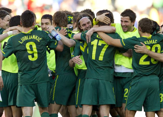 Slovenija je bila leta 2010 po nastopu na svetovnem prvenstvu na lestvici najvišje. Dva meseca zapored je bila 15. | Foto: 