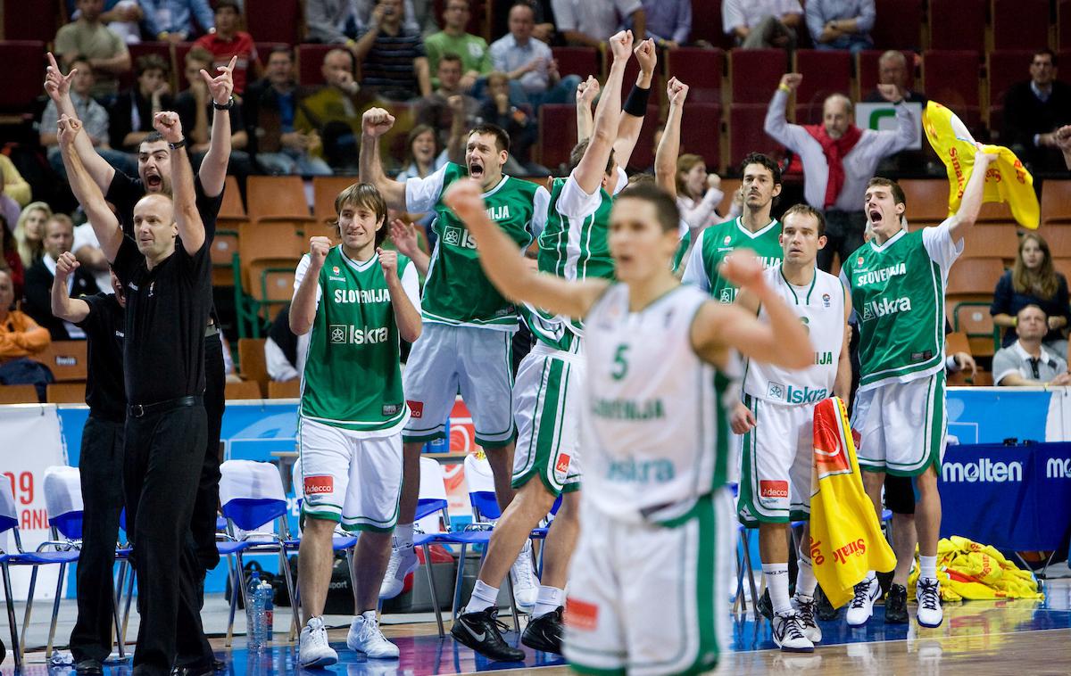 Slovenska reprezentanca EuroBasket 2009 | Foto Vid Ponikvar