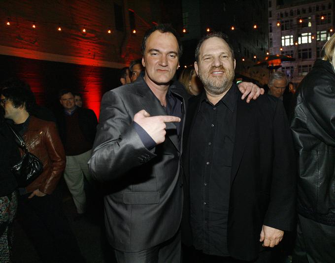 Režiser Quentin Tarantino je pred nekaj dnevi priznal, da je vedel za Weinsteinovo početje, ter da ga je resnično sram, ker ni ukrepal in prekinil sodelovanja z njim. | Foto: Reuters