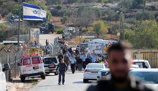 Palestinski napadalec na Zahodnem bregu ubil tri Izraelce