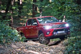 Toyota hilux - terenski preizkus Srbija, Fruška gora