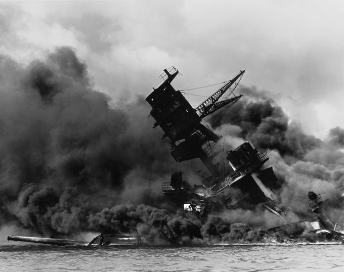 Japonski napad na Pearl Harbor decembra 1941. | Foto: commons.wikimedia.org