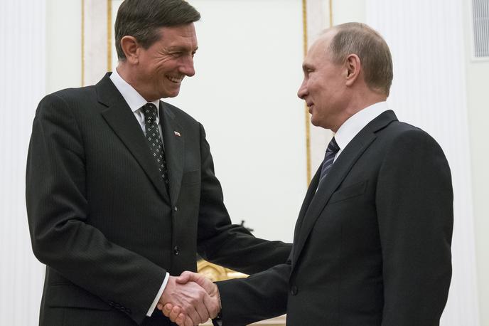 Borut Pahor Vladimir Putin | Foto Reuters