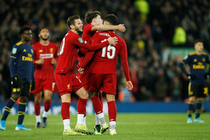 Liverpool | Liverpool je napredoval po izvajanju enajstmetrovk. | Foto Reuters
