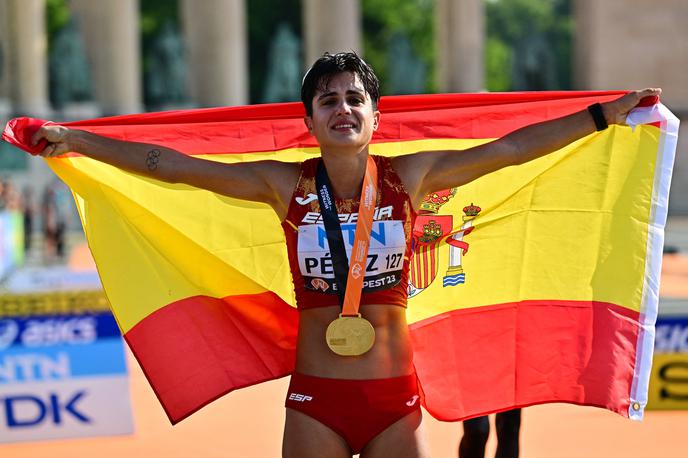 Maria Perez | Španka Maria Perez je nova svetovna prvakinja v hoji na 20 kilometrov. | Foto Reuters