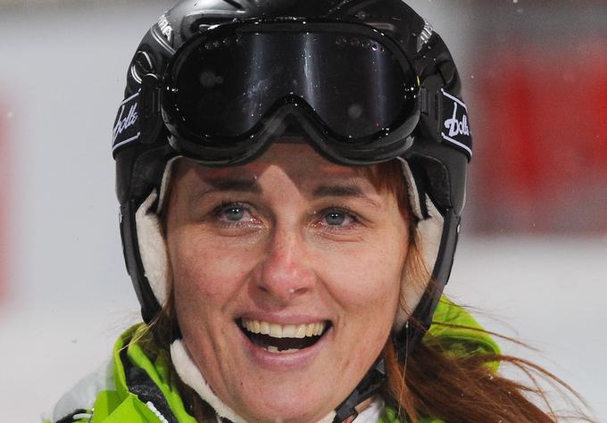 Katja Koren se je veslila bronastega olimpijskega odličja v Lillehammerju na Norveškem. | Foto: Sportida