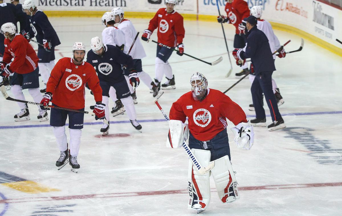 NHL trening kamp | Moštva v ligi NHL so sredi tretje faze, trenutno potekajo trening kampi. Sezona se bo v Torontu in Edmontonu nadaljevala 1. avgusta. | Foto Getty Images