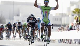 Sagan z etapno zmago do majice vodilnega v skupnem seštevku