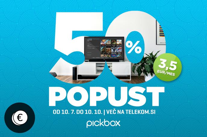 Pickbox Telekom Slovenije akcijska ponudba